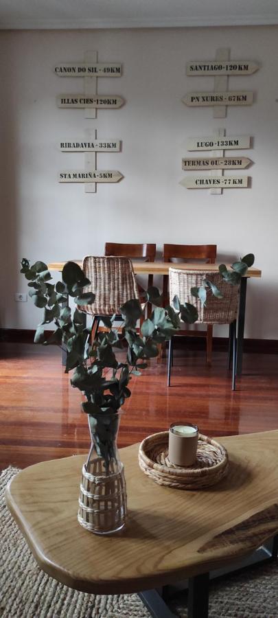 Apartamento Portovello Con Vistas Al Rio Allariz Kültér fotó